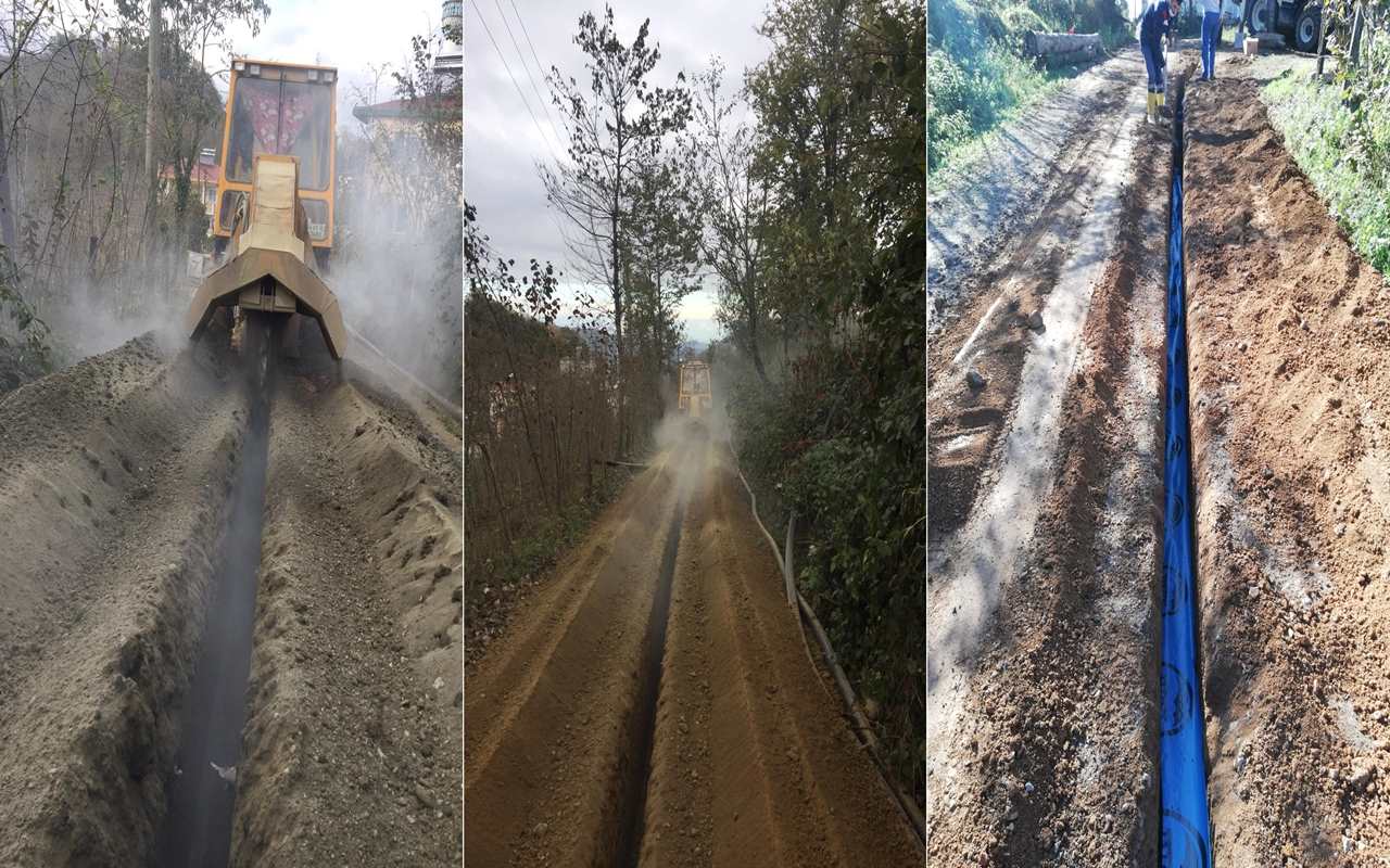 FATSA’DA İÇME SUYU SORUNU ÇÖZÜLÜYOR